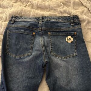 Michael Kors Dark Blue Straight Leg Jeans